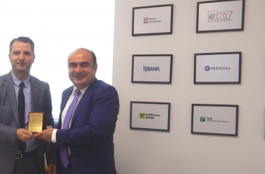 Kosovo Banking Association awards the recognition for great contribution to Mr. Abdurrahman Balkiz