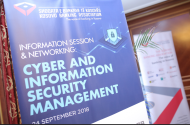 The Kosovo Banking Association organized the information session on the topic “Cyber and Information Security Management”