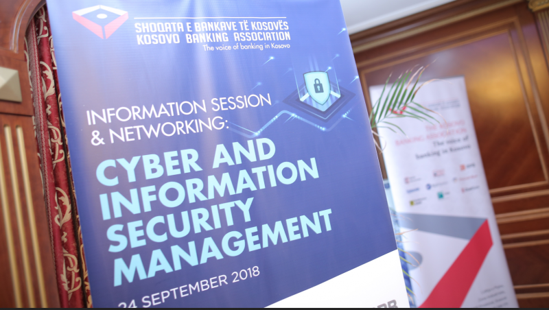 The Kosovo Banking Association organized the information session on the topic “Cyber and Information Security Management”