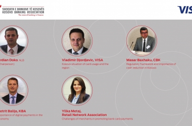 Kosovo Banking Association organized the online forum: Reduction of CASH transactions in Kosovo: Benefits of bank card payments
