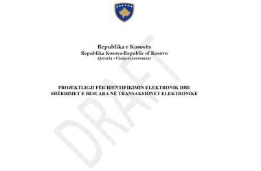 Kosovo Banking Association welcomes the approval in the second reading of the Draft Law on Electronic Identification and Trust Services in Electronic Transactions