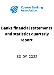Q3 Banks Financial Statements and Statistics Quarterly Report KBA 2022-09-30