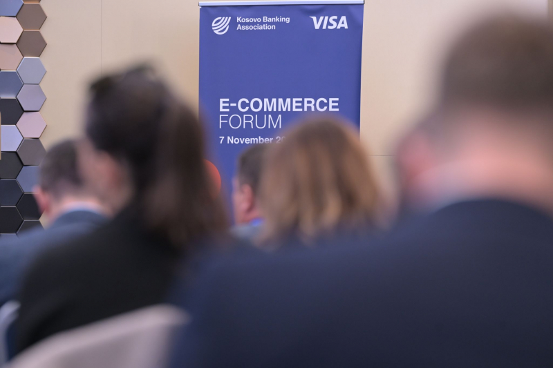 Kosovo Banking Association and VISA co-organize the E-Commerce Forum