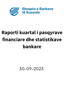 Q3 Banks Financial Statements and Statistics Quarterly Report KBA 2023-9-30