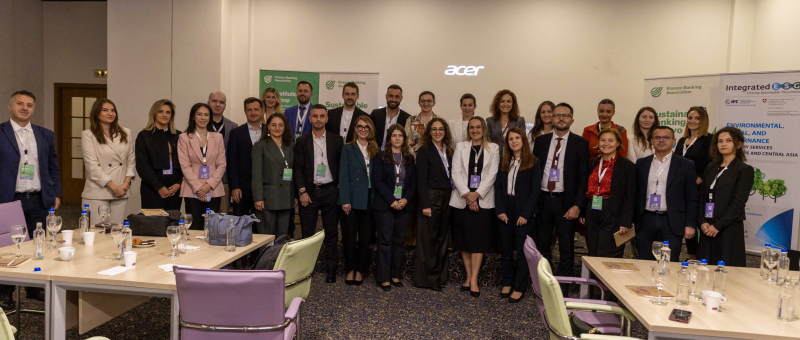 Me sukses përfunduam punëtorinë ndërinstitucionale “Exploring Opportunities for Adopting ESG Voluntary Guidelines in the Banking Sector”!