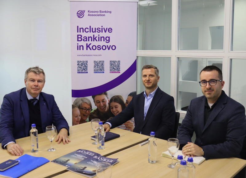 The Head of Mission of Luxembourg Embassy in Prishtina visits Kosovo Banking Association