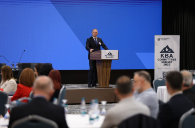 Recognition ceremony for the professional contribution of committee members with over 20 years of experience in the banking sector of Kosovo 